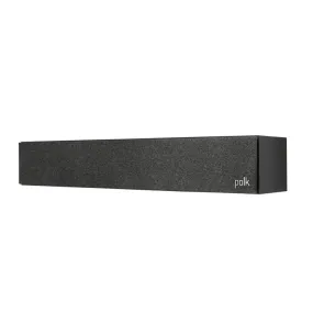Polk Monitor XT35 | Haut-parleur central mince - Haute Résolution - Noir