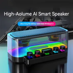 Portable Hifi Wireless Speaker Experience High-Quality 5.1 Surround Change Perfect For Living Room/Bedroom/Party/Festival/Holiday Celebration, Girlfriend/Boyfriend Gift, Friend Gift