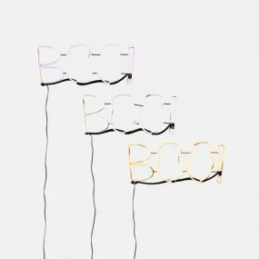 "BOO!" Neon Sign - 3 Color Options