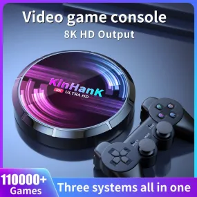 Retro WiFi Video Game Console Super Console X Max For PS1/PSP/N64/DC/SNES Game Player 4K HD H96 Game/TV Box With 114,000  Games