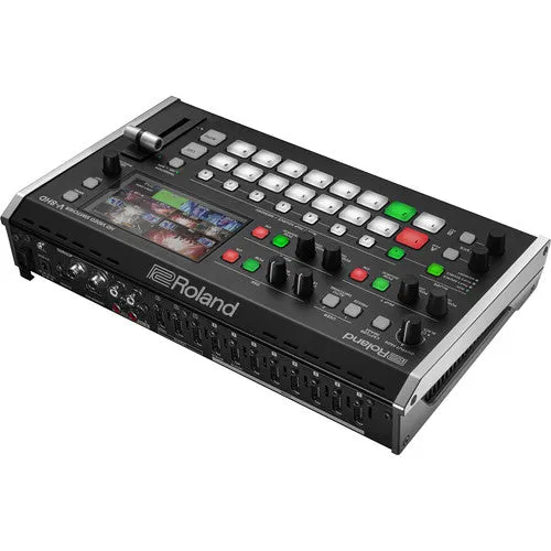 Roland V-8HD HDMI Video Switcher Bundle with Blackmagic SDI to HDMI Converter, 128GB SanDisk Flash Drive & 33-Piece Precision Tool Set