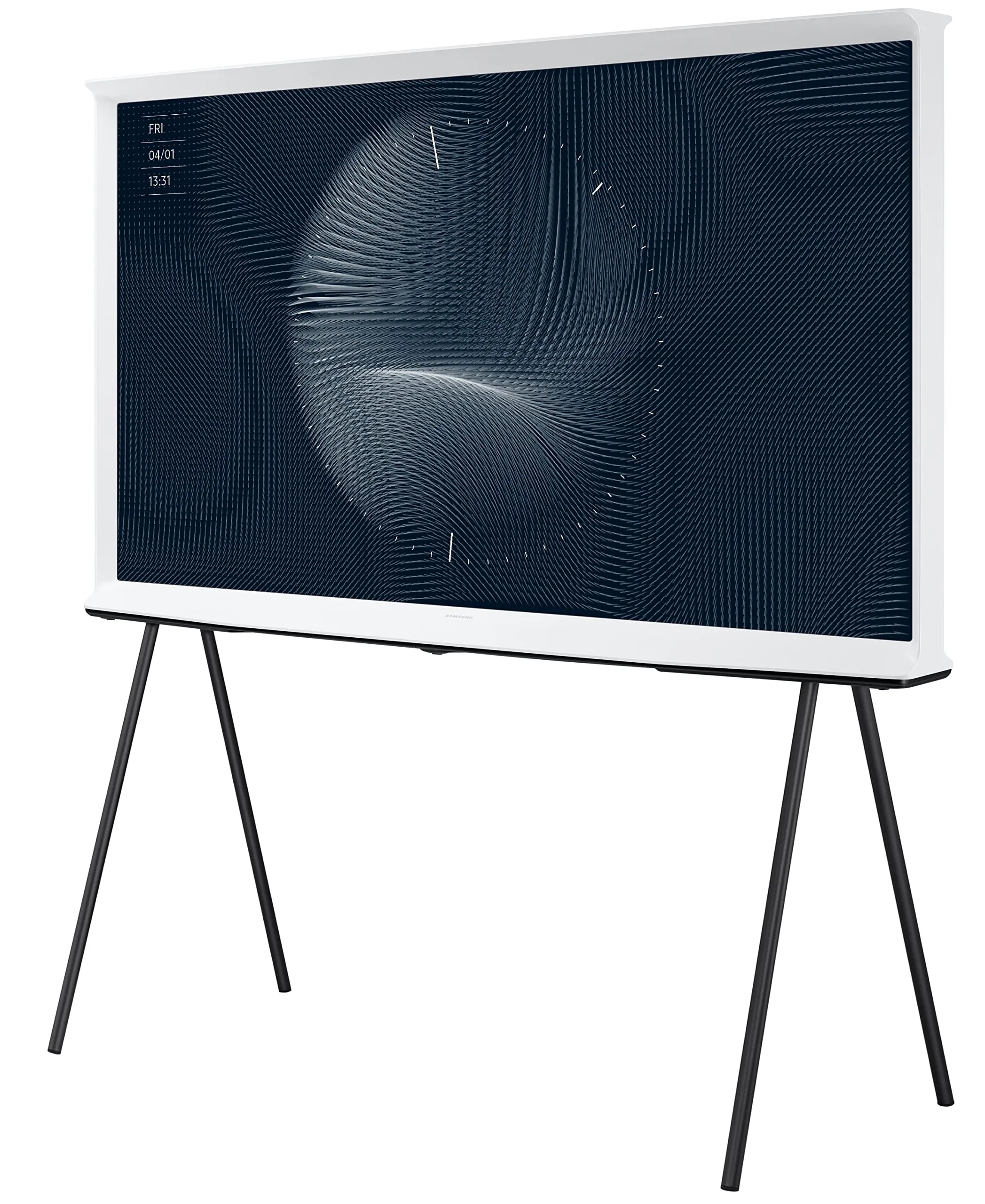 Samsung 125 cm (50 Inches) The Serif Series 4K Ultra HD QLED Smart TV QA50LS01TAKLXL (White)