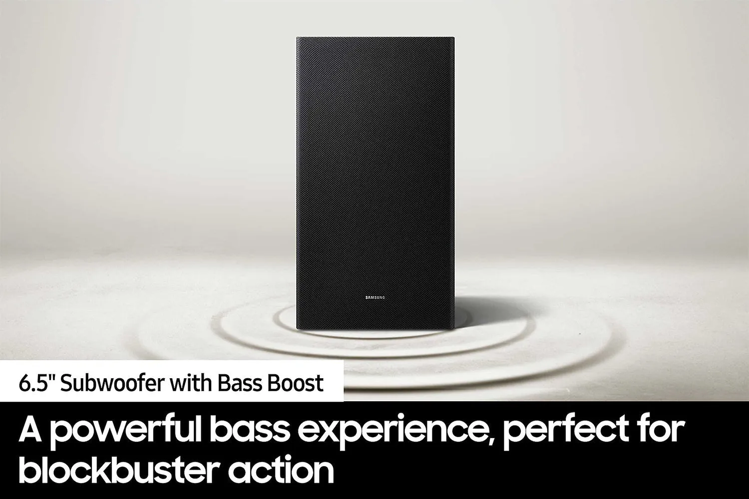 Samsung B Series 3.1ch Soundbar with Subwoofer | Black