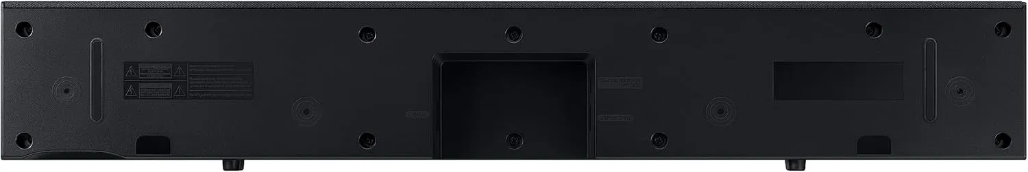 SAMSUNG HW-C400/ZC Dolby Audio/DTS 2.0 Channel Soundbar with Built-in Woofer - Black - Supports Streaming Music via Bluetooth & NFC (HW-C400)