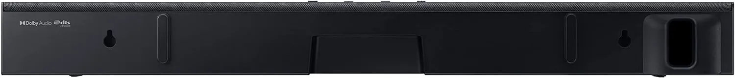 SAMSUNG HW-C400/ZC Dolby Audio/DTS 2.0 Channel Soundbar with Built-in Woofer - Black - Supports Streaming Music via Bluetooth & NFC (HW-C400)
