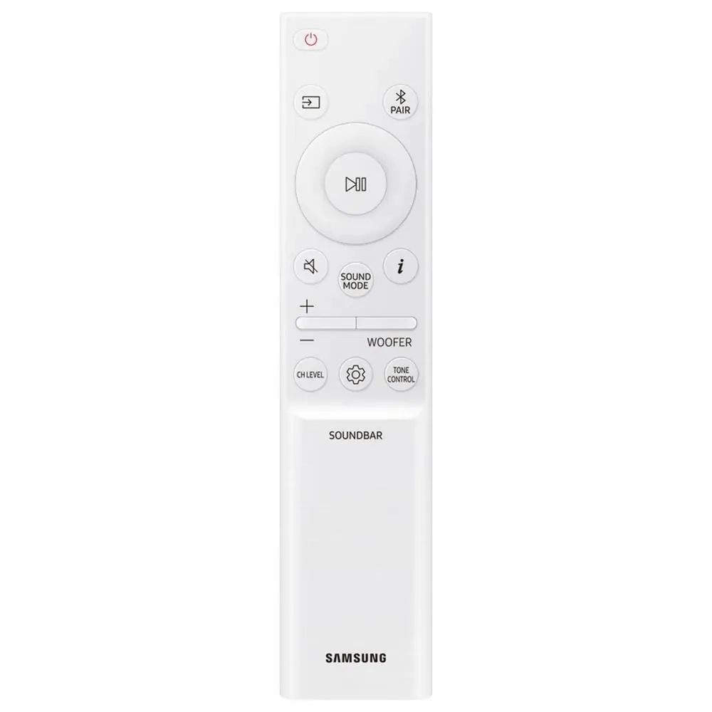 Samsung HWS701DXU 3.1ch Ultra Slim Soundbar With Wireless Subwoofer - White