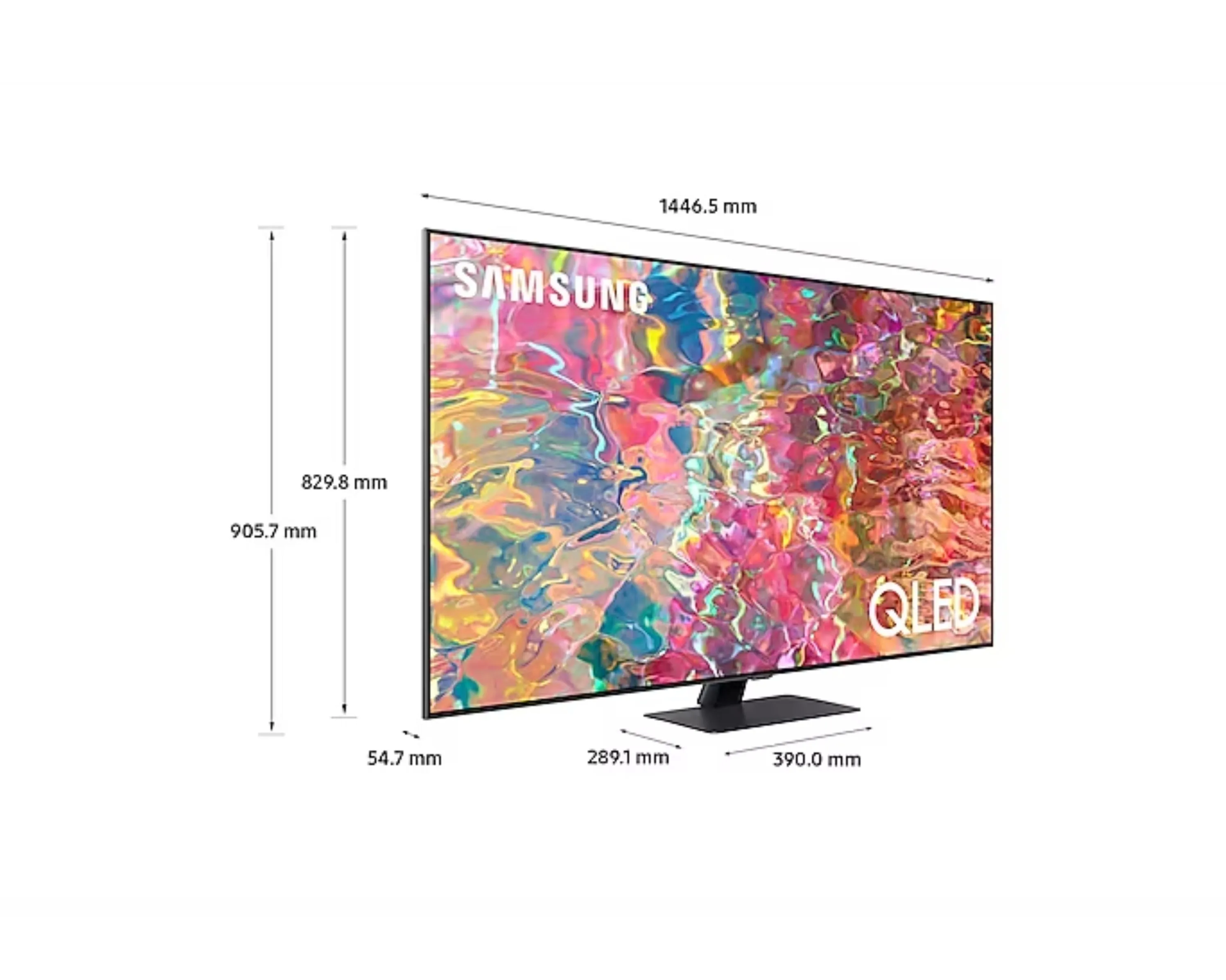 SAMSUNG QE50Q80CATXXU 50" (DFA) QLED SMART TV