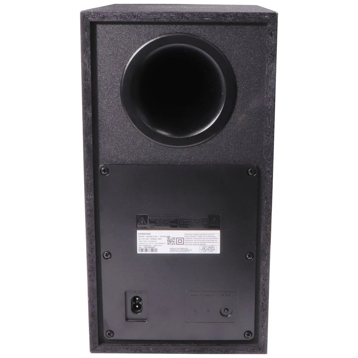 Samsung Wireless Subwoofer (Model PS-WR45BB) - Subwoofer Only - Black