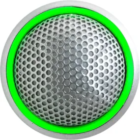Shure MX395AL/C-LED Microflex Profile Boundary Microphone