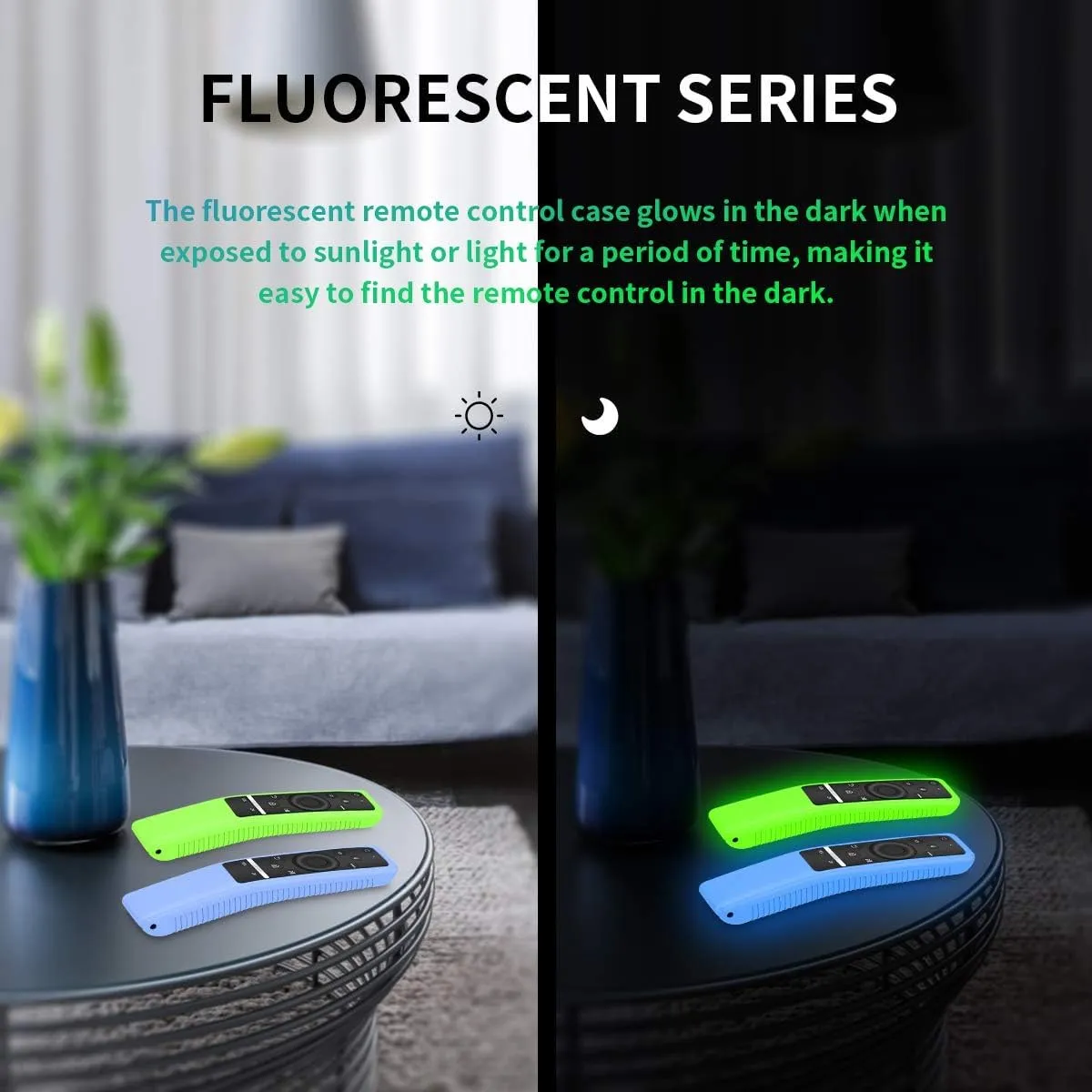Silicone Protective Case for Samsung Smart TV Remote Control BN59 Series -Green