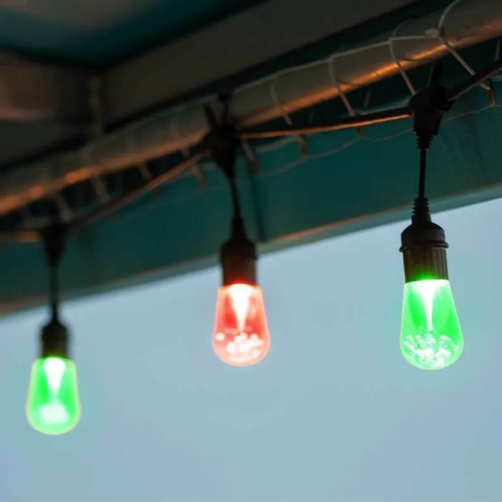 Smart LED Hanging Outdoor Patio String Lights