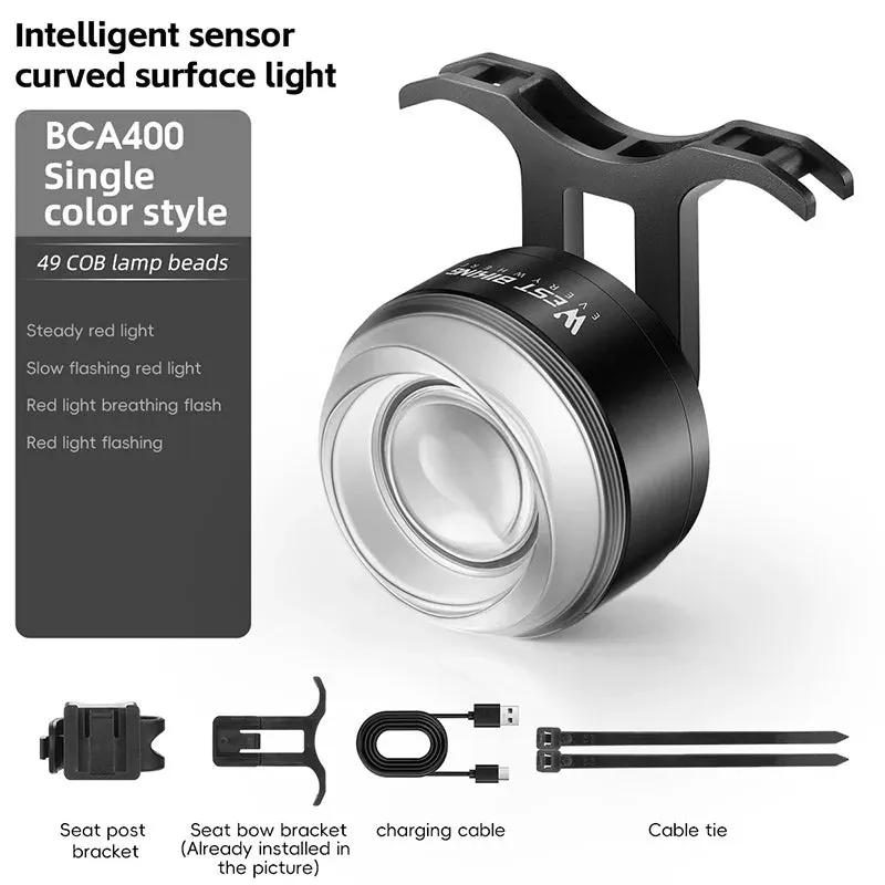Smart Sensor Brake Rear Light for Ultimate Cycling Safety