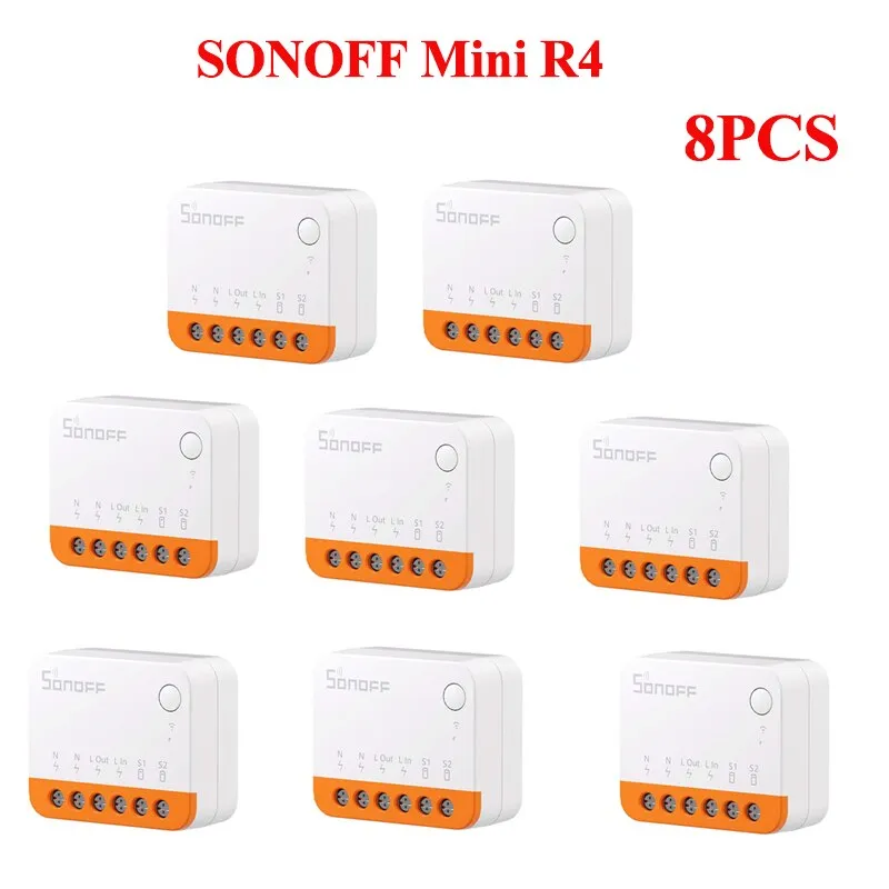 Sonoff Mini R4 Extreme Wifi Smart Switch Detach Relay Mode External Switch Control Via eWelink APP Work with Alexa Google Home