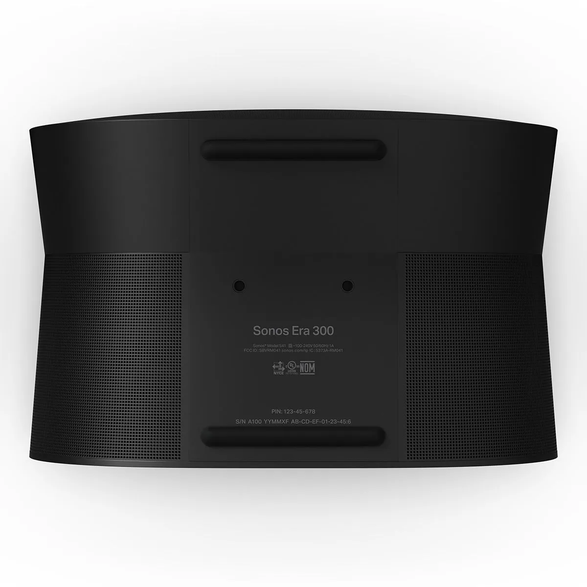 Sonos Immersive Music Set with Pair of Era 300 Voice-Controlled Wireless Smart Speakers (Black)