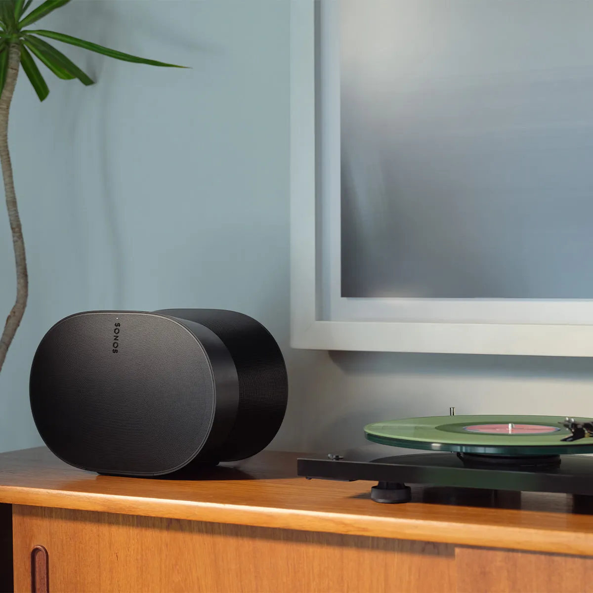 Sonos Immersive Music Set with Pair of Era 300 Voice-Controlled Wireless Smart Speakers (Black)