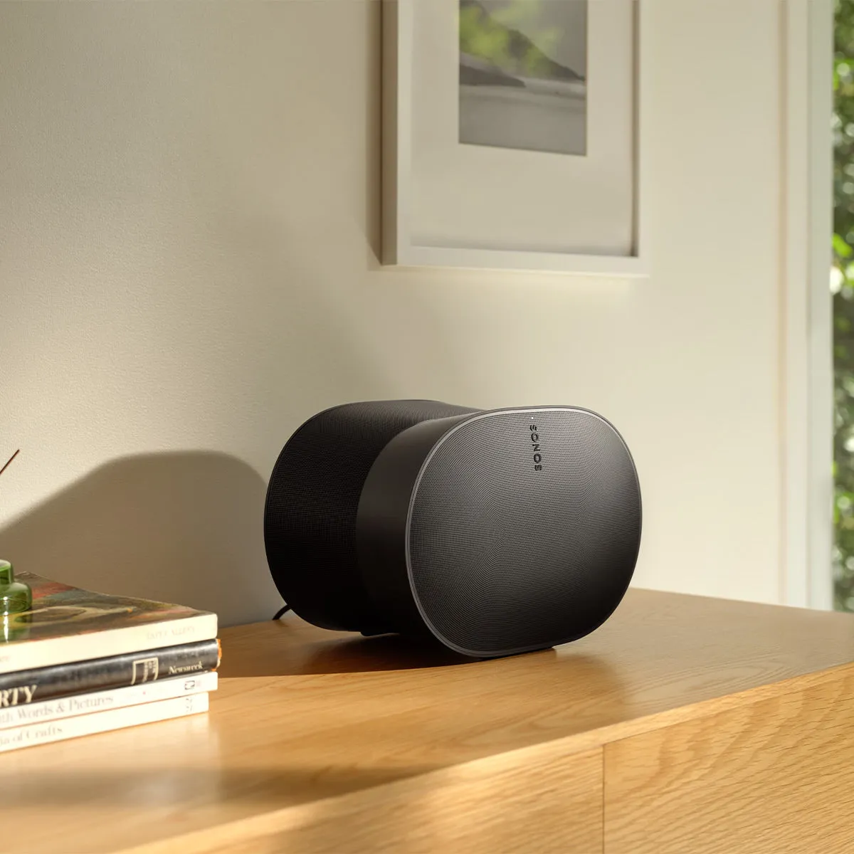 Sonos Immersive Music Set with Pair of Era 300 Voice-Controlled Wireless Smart Speakers (Black)