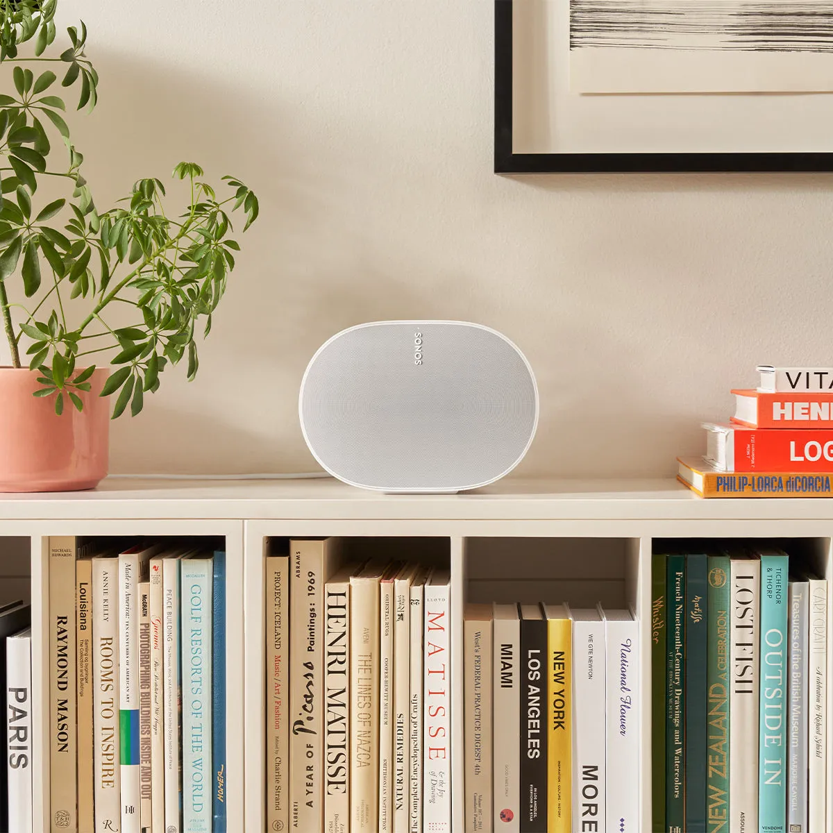 Sonos Immersive Music Set with Pair of Era 300 Voice-Controlled Wireless Smart Speakers (White)