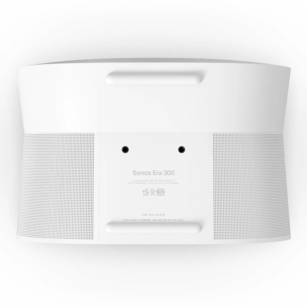 Sonos Immersive Music Set with Pair of Era 300 Voice-Controlled Wireless Smart Speakers (White)