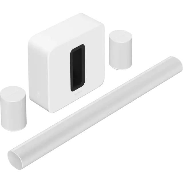 Sonos Premium Heimkino Set mit Arc Ultra (Weiss)