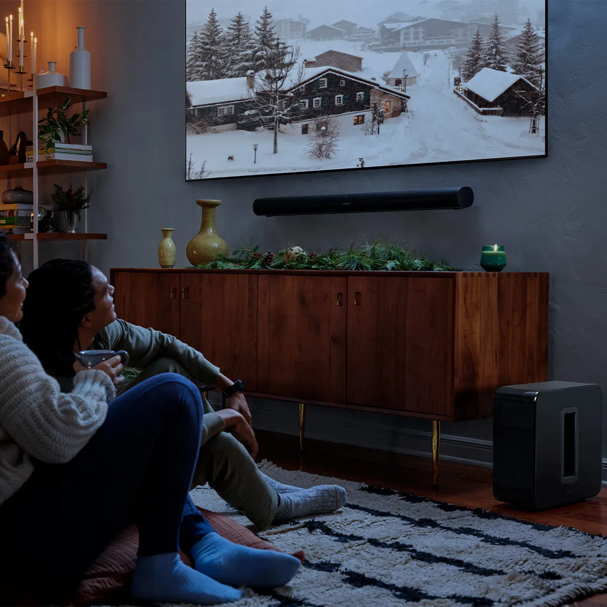Sonos Premium Surround Set with Arc Ultra Soundbar & Pair of Era 300 Wireless Speakers (Black)
