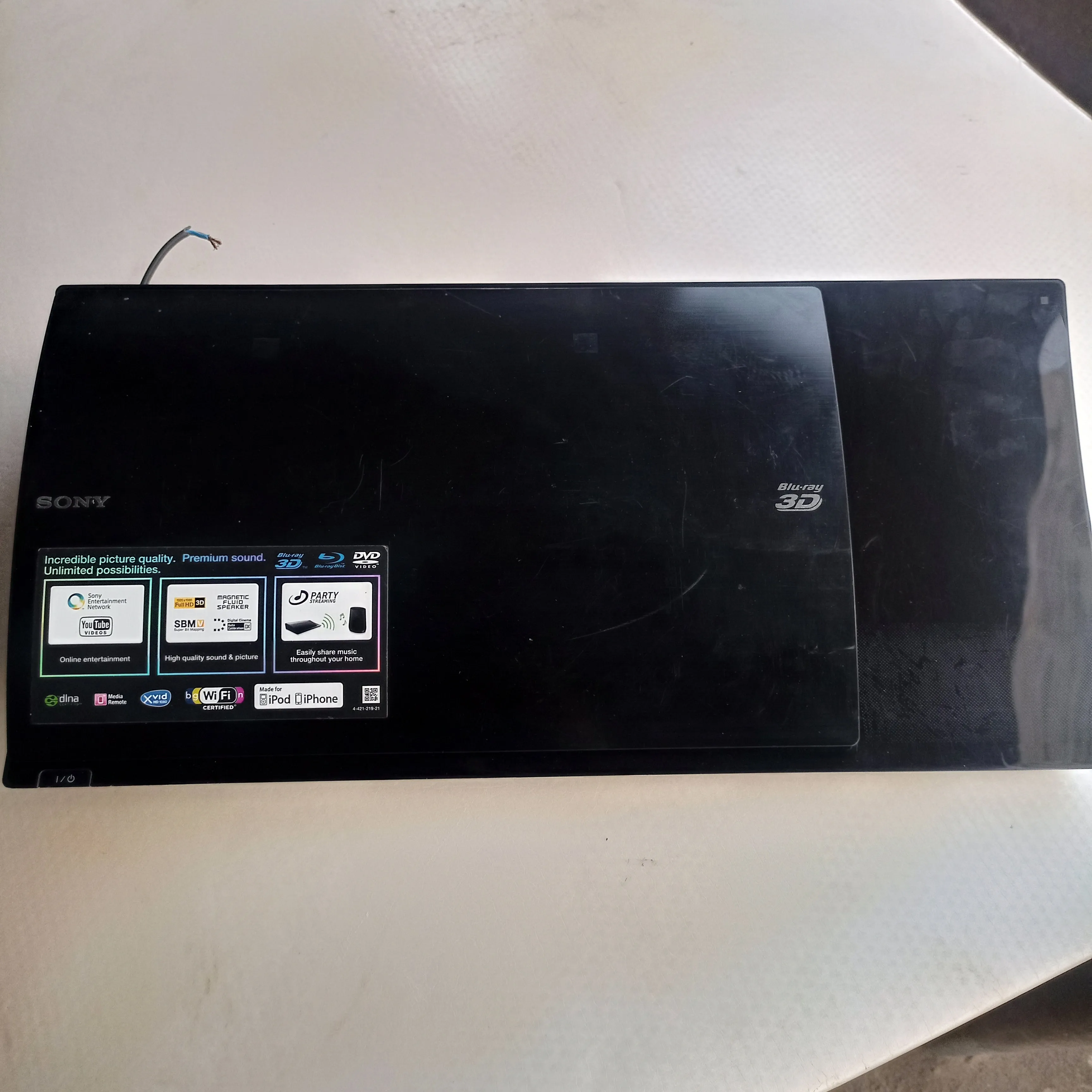 Sony HBD-N590 5.1Ch 1000 Watts Smart 3D Blu-ray DVD Home Theater Machine Head (Wifi, BBC iPlay, Netflix) - Foreign Used