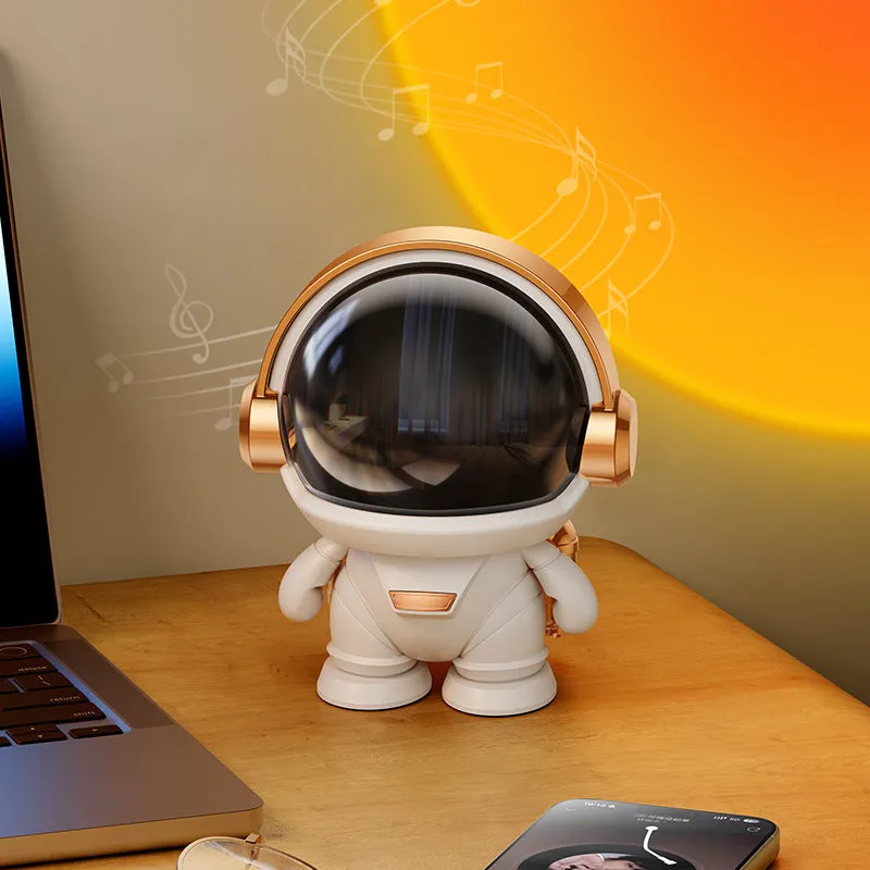 Spaceman Astronaut Wireless Speaker TWS Couplet Cute Cool Outdoor Subwoofer Gift
