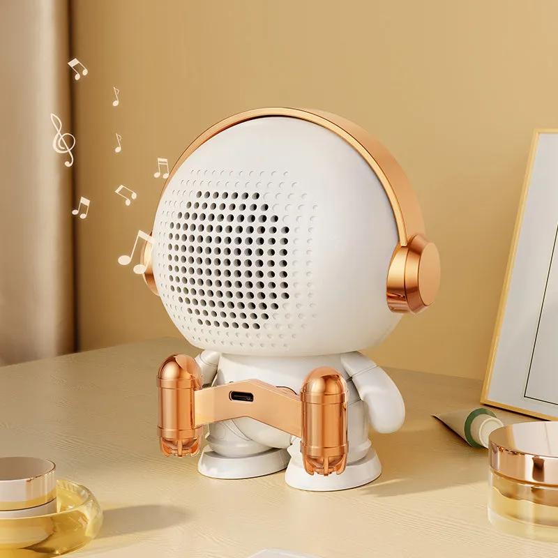 Spaceman Astronaut Wireless Speaker TWS Couplet Cute Cool Outdoor Subwoofer Gift