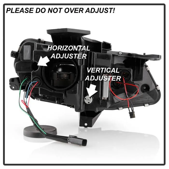 Spyder Apex Chevy Camaro 16-18 Full LED Headlights SEQ Black
