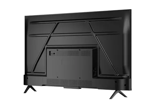 TCL 108 cm (43 inches) Metallic Bezel-Less Series 4K Ultra HD Smart LED Google TV 43V6B (Black)