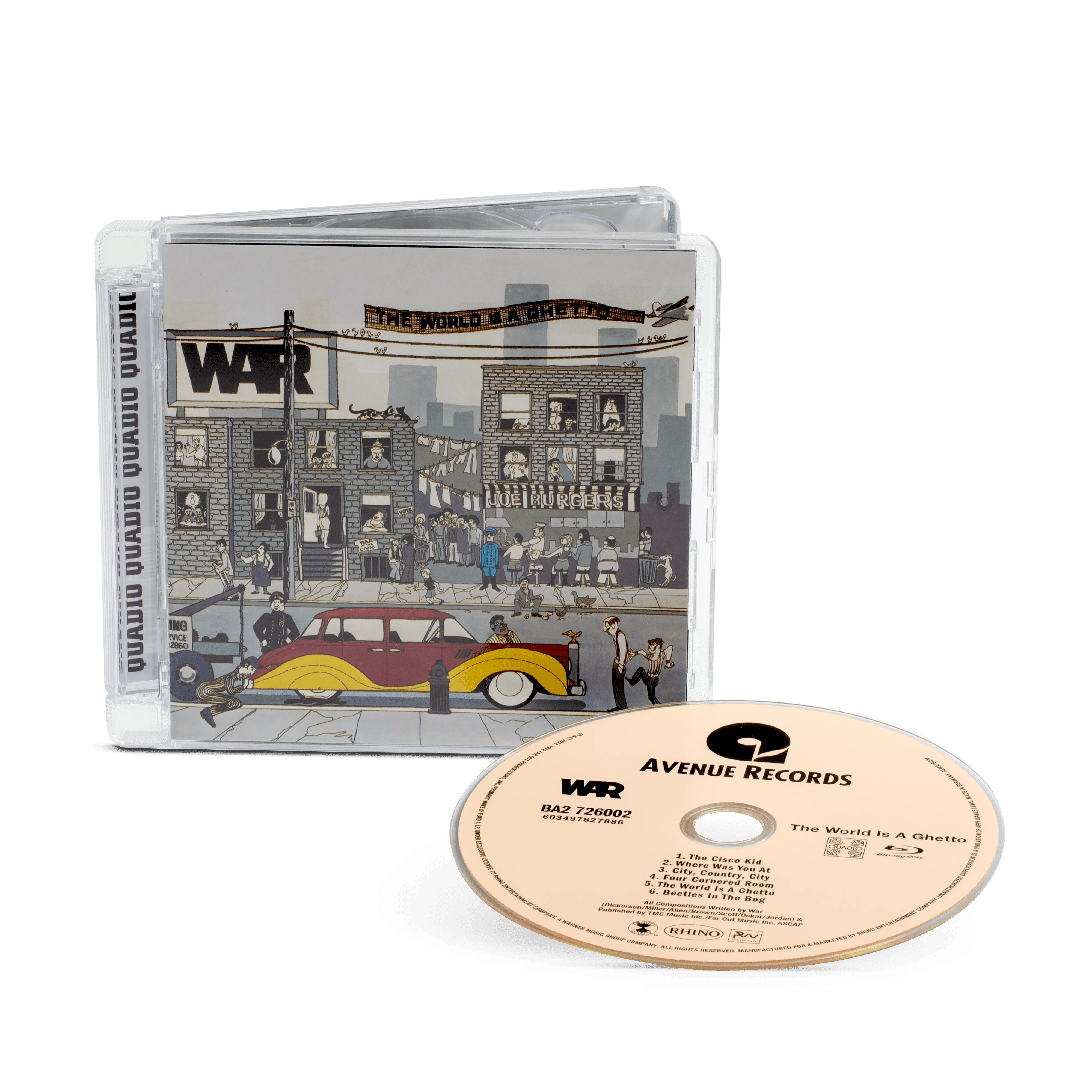 THE WORLD IS A GHETTO (QUADIO) (BLU-RAY AUDIO)