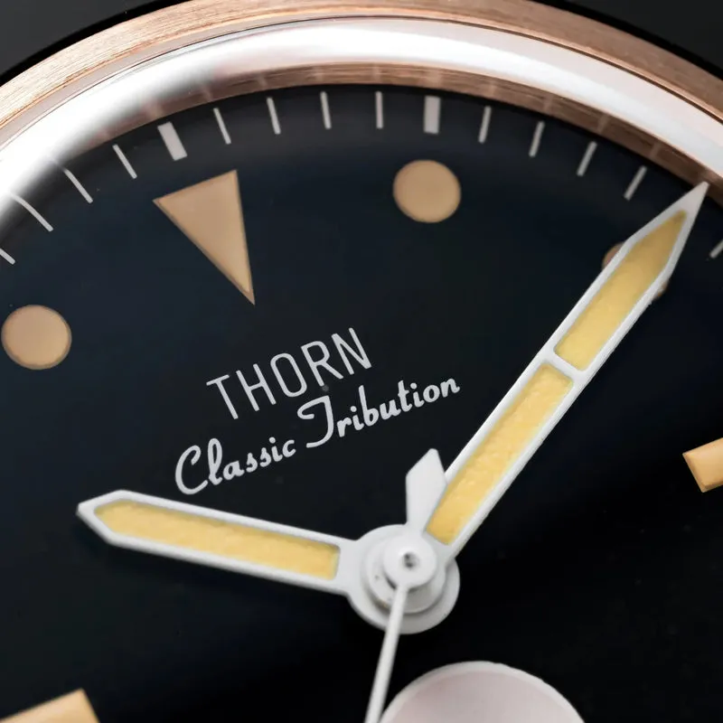 Thorn Retro 50-fathoms Bronze Diver Watch