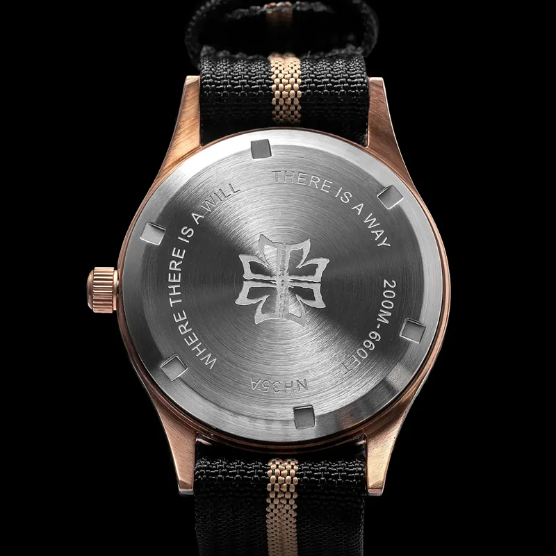 Thorn Retro 50-fathoms Bronze Diver Watch