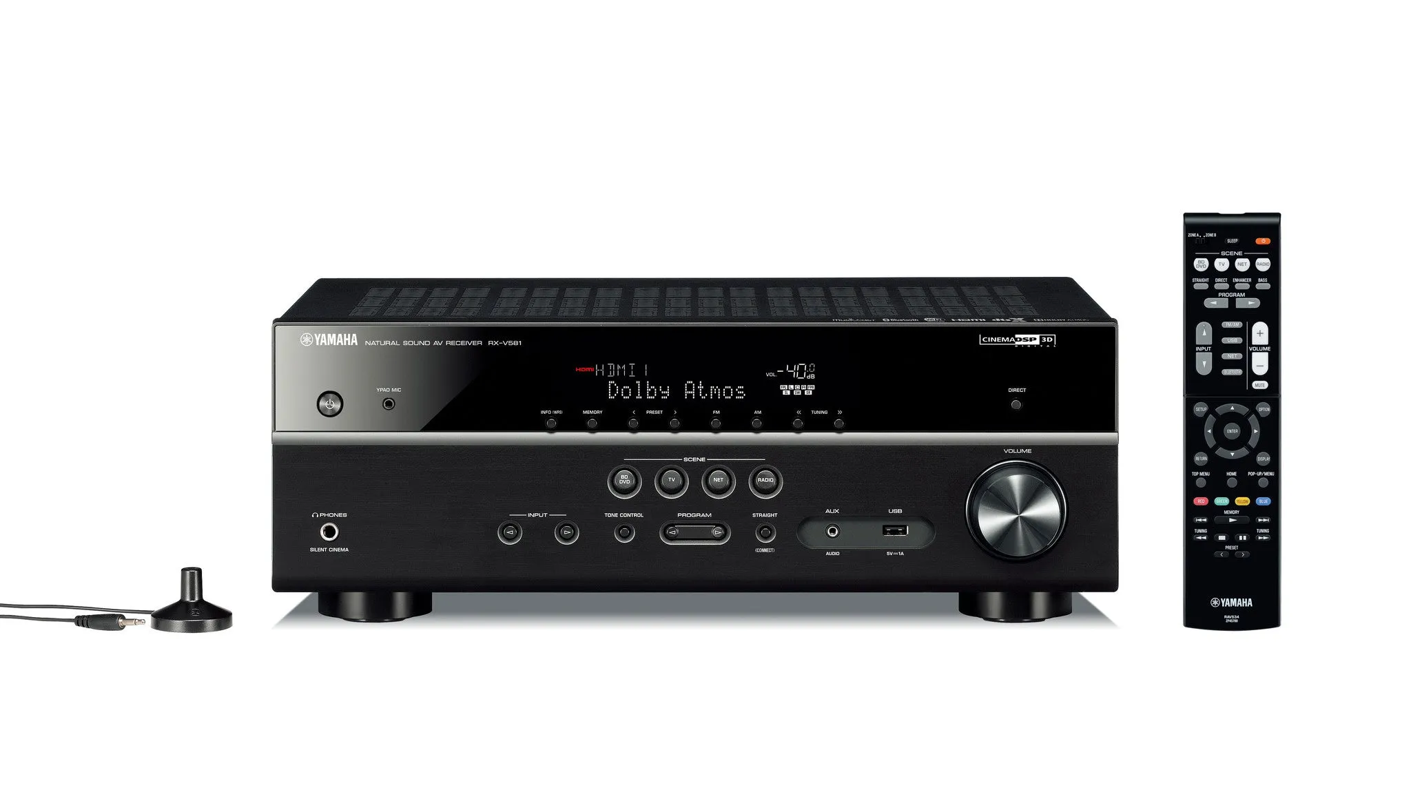 Tinklinis AV resyveris Yamaha RX-V581 7.2 MusicCast