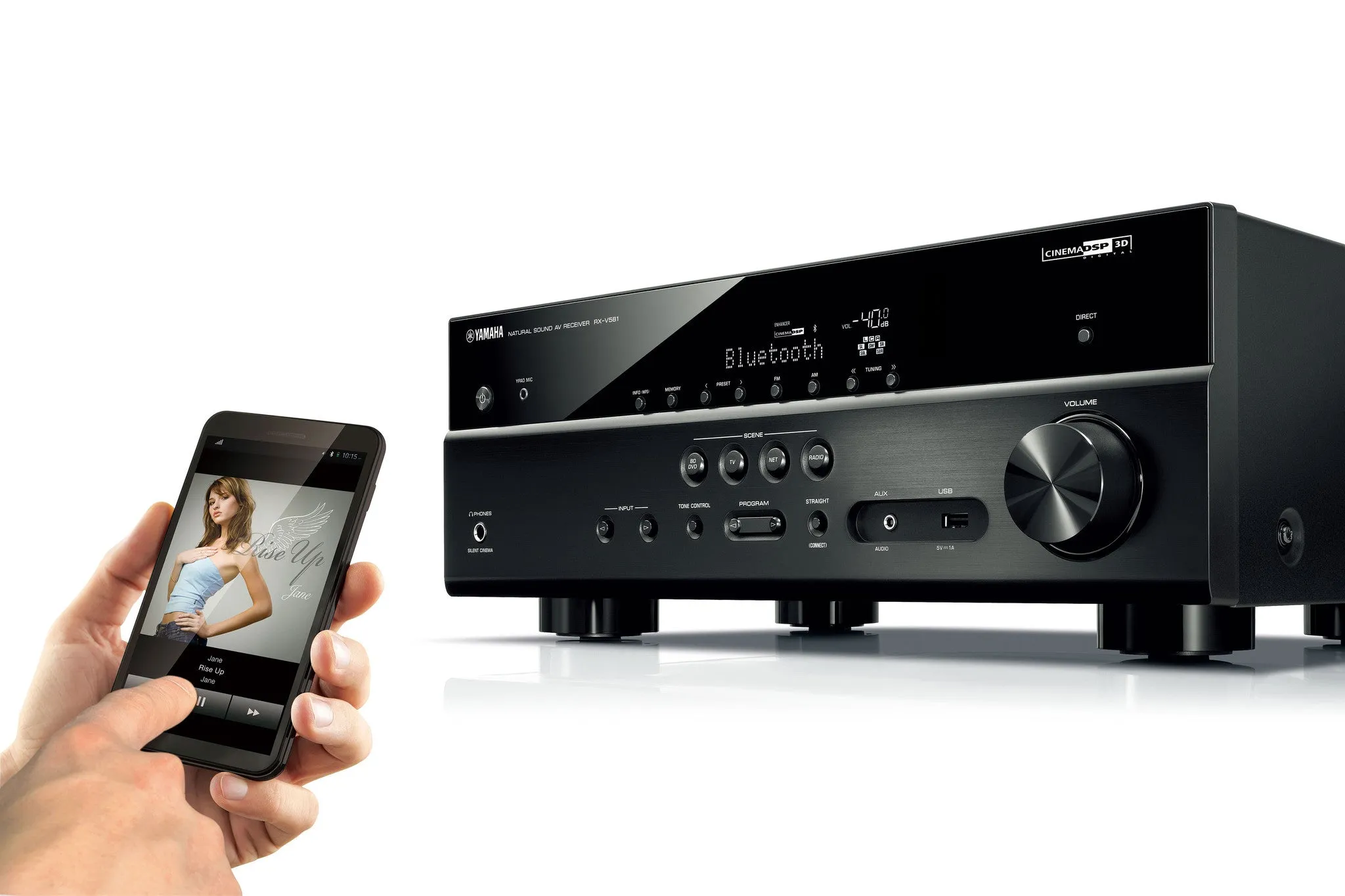 Tinklinis AV resyveris Yamaha RX-V581 7.2 MusicCast