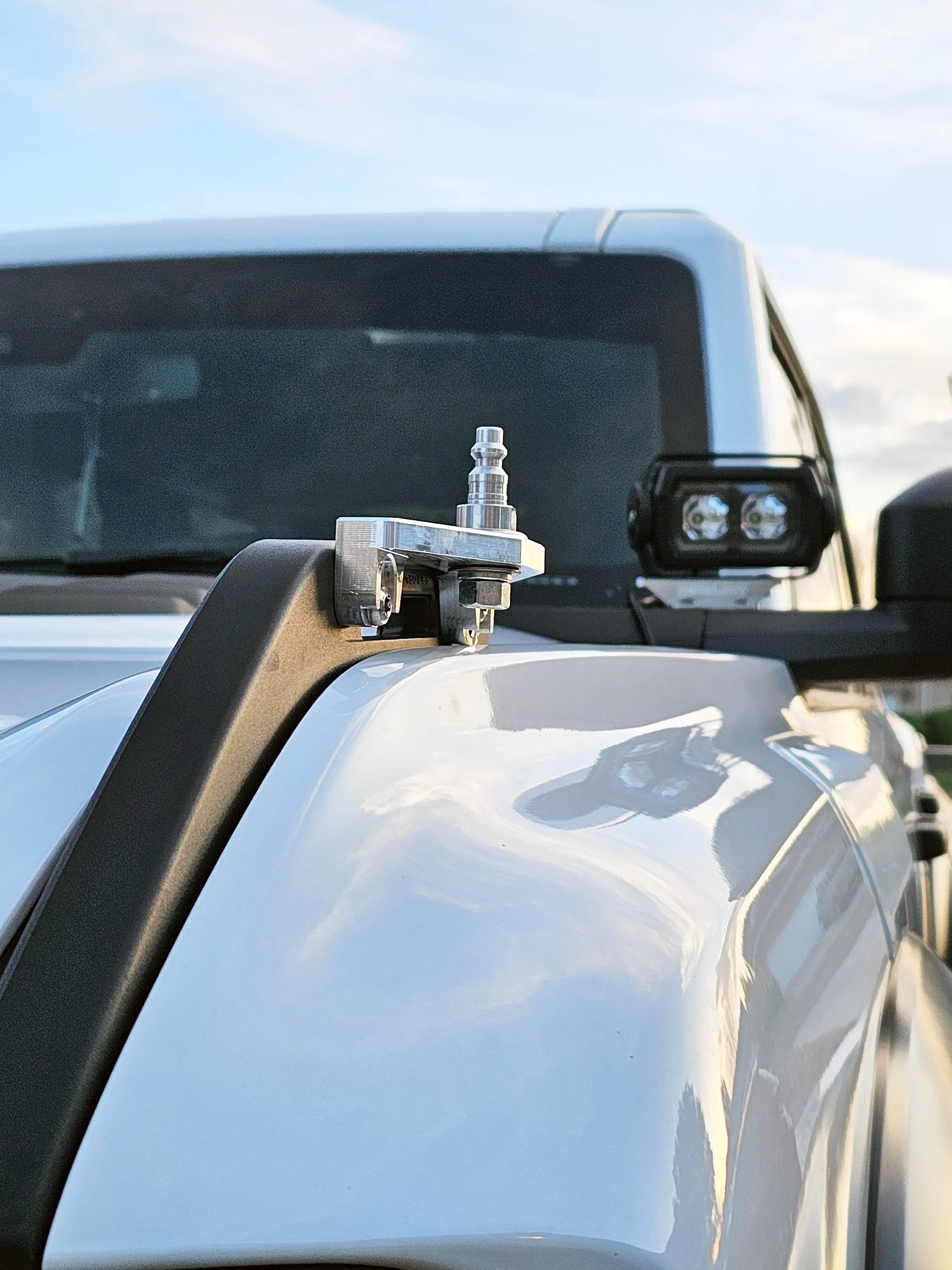 Trail Sight Billet Flag Mount for 2021  Ford Bronco & 2022  Bronco Raptor