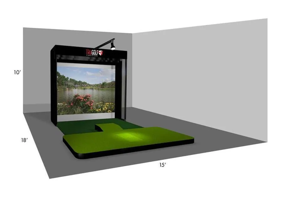 TruGolf Vista 8 Golf Simulator w/ E6 Connect