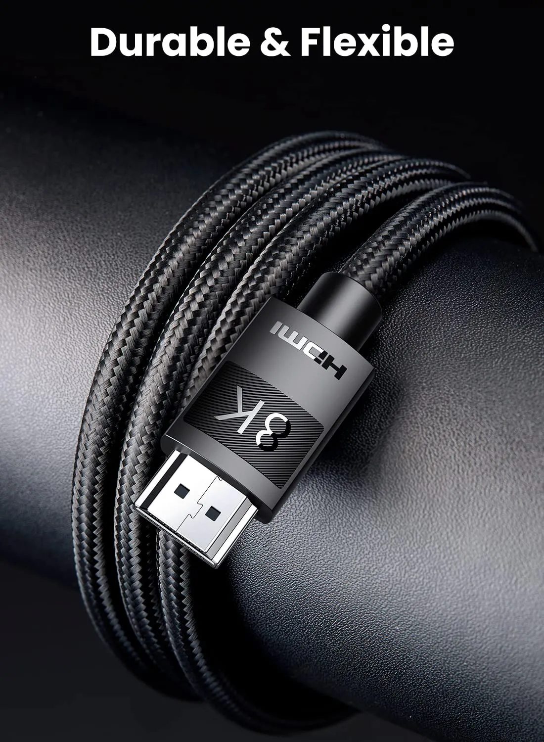 UGREEN 8K HDMI 2.1 Cable Ultra HD 8K@60Hz 4K@120Hz High Speed 48Gbps