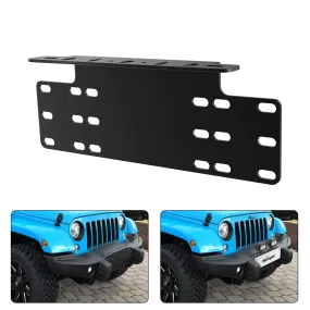 Universal License Front Plate Mount Bracket