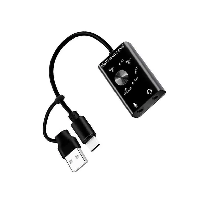 Usb Audio Sound Card Adapter