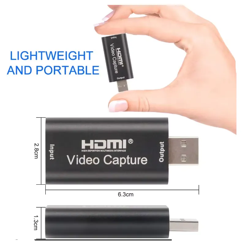 Usb Hdmi Video Capture Card Device H-Vc3.0 4K