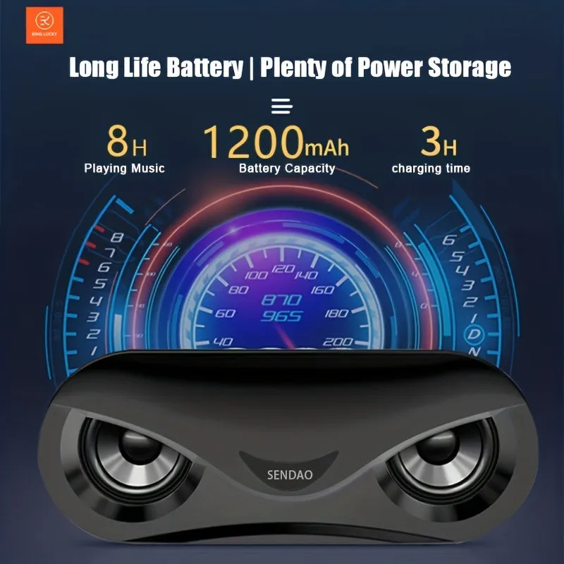 Wireless Speaker, With Waterproof, Stereo Sound, Portable Wireless Speaker Compatible With IPhone, Samsung And More
