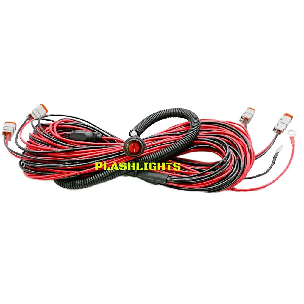 WIRING HARNESS - SINGLE COLOR ROCK LIGHT KIT