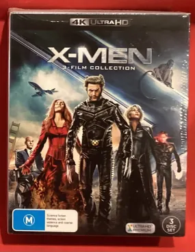 X-MEN 3 -FILM COLLECTION - 4K ULTRA HD - X-MEN   X-MEN 2   LAST STAND - SEALED