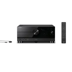 Yamaha RXA4A | Récepteur AV cinéma maison 7.2 - Série Aventage - HDMI 8K - MusicCast - HDR10  - 100W à 7.2 canaux - Zone 2 - Noir