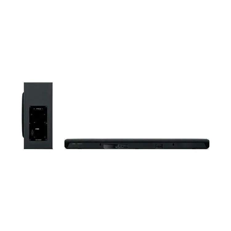 Yamaha SRB40A | Barre de son 2 canaux - Caisson de graves Sans Fil - Noir