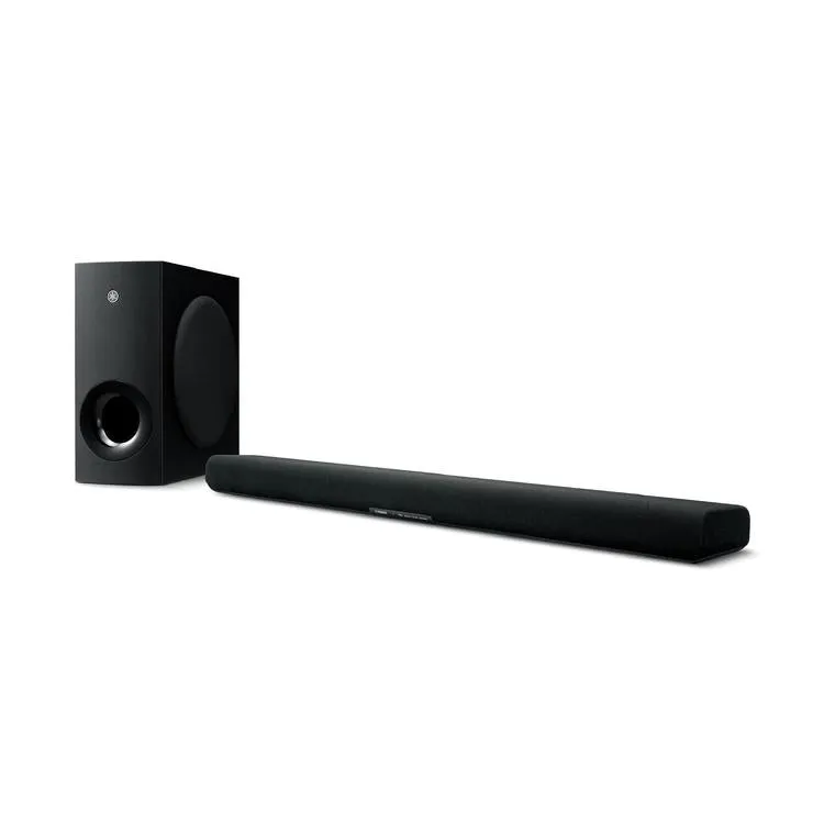 Yamaha SRB40A | Barre de son 2 canaux - Caisson de graves Sans Fil - Noir