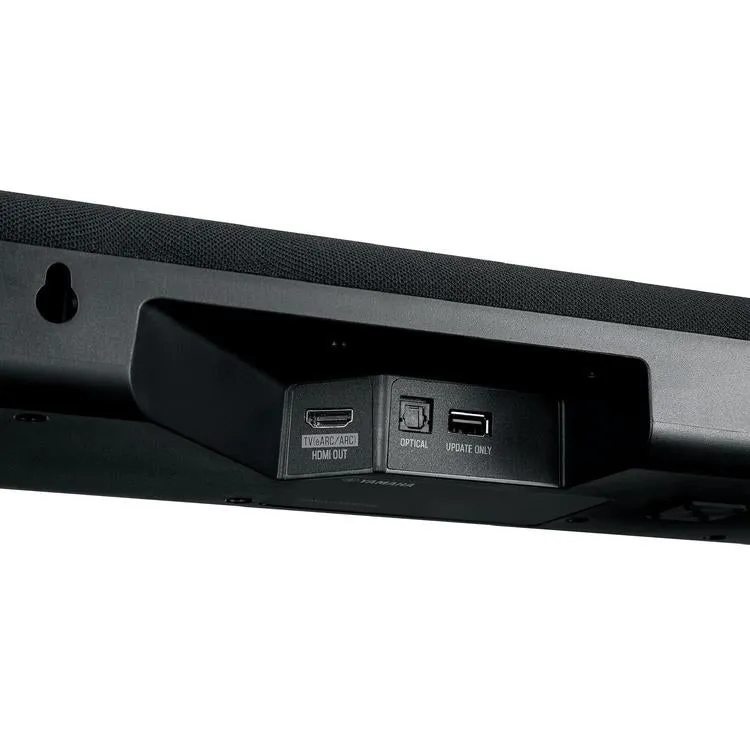 Yamaha SRB40A | Barre de son 2 canaux - Caisson de graves Sans Fil - Noir